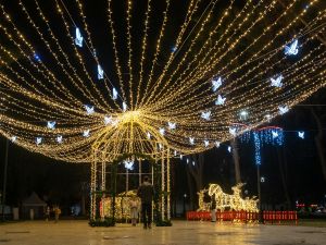 Can I create different lighting zones for events